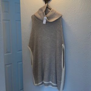 Gap pullover poncho sweater.